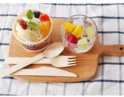 Wooden Fruit Forks