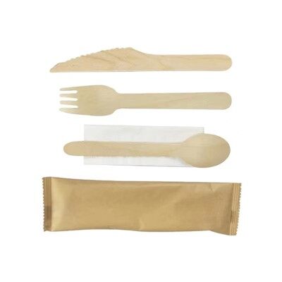 Set de cuțite din lemn