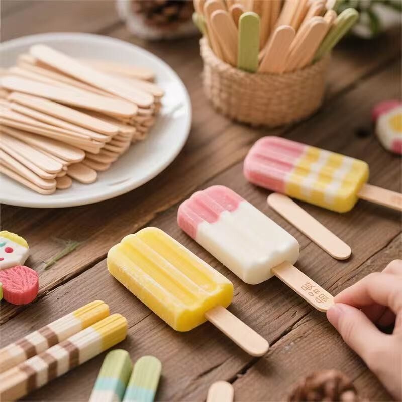 Wooden Ice Cream Sticks factory