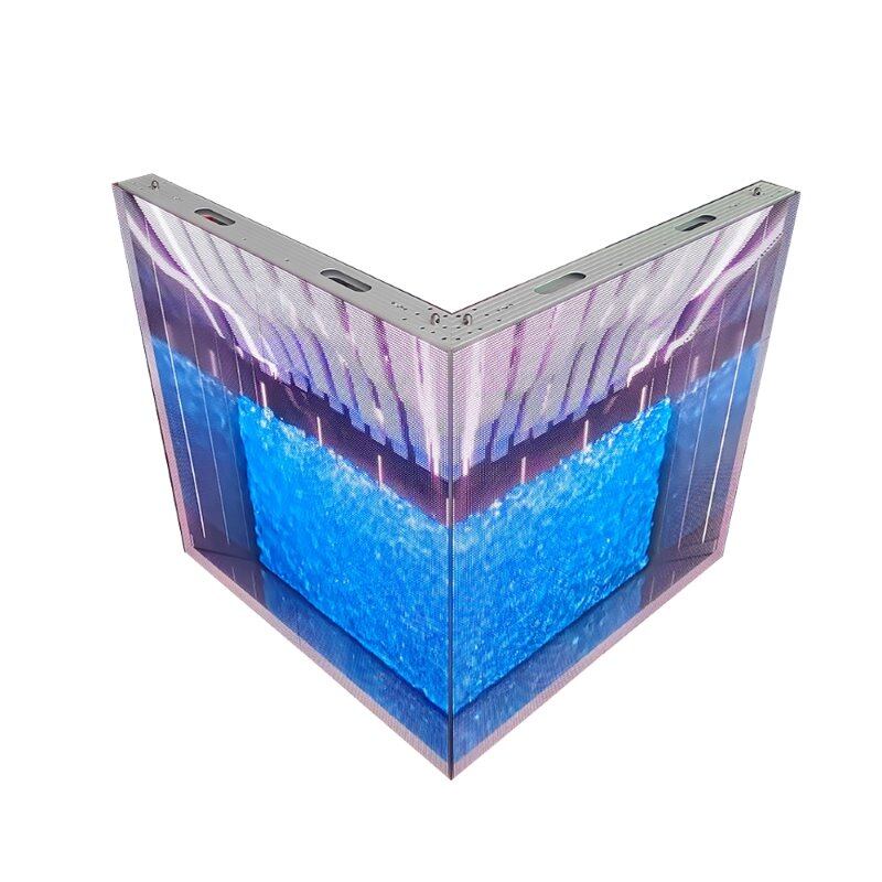 Hōʻike LED Curved 90-degere