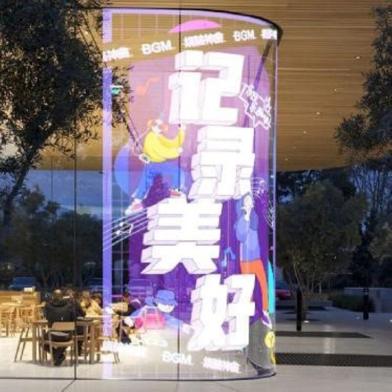 P8 Adhesive  Transparent Film Screen