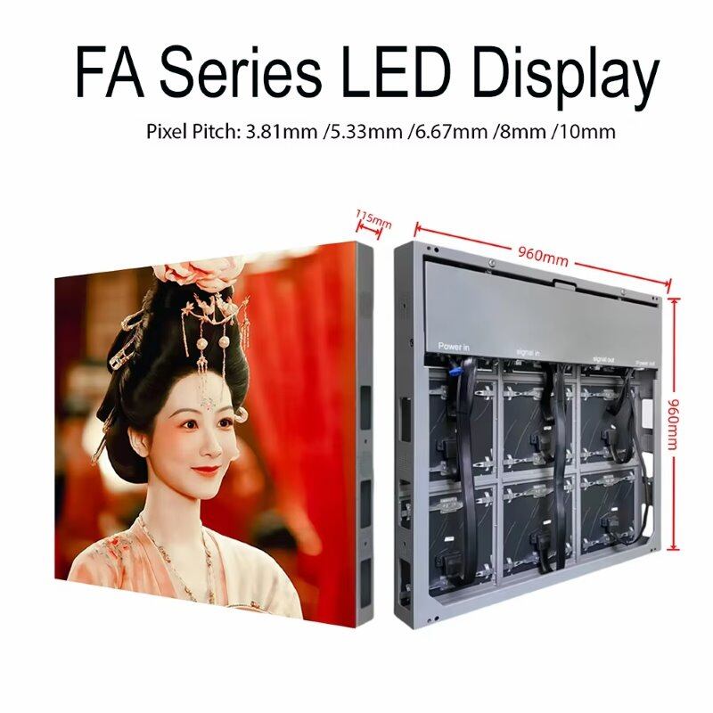 Display LED di risparmiu energeticu di cathode cumuni