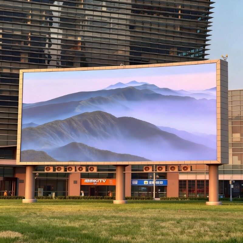 P4 outdoor LED display application