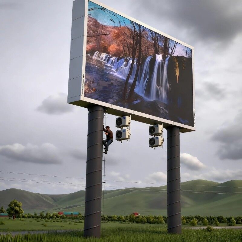 digital sign column application scenarios