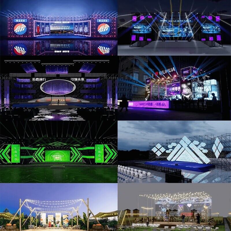 application of P10 outdoor led display screen