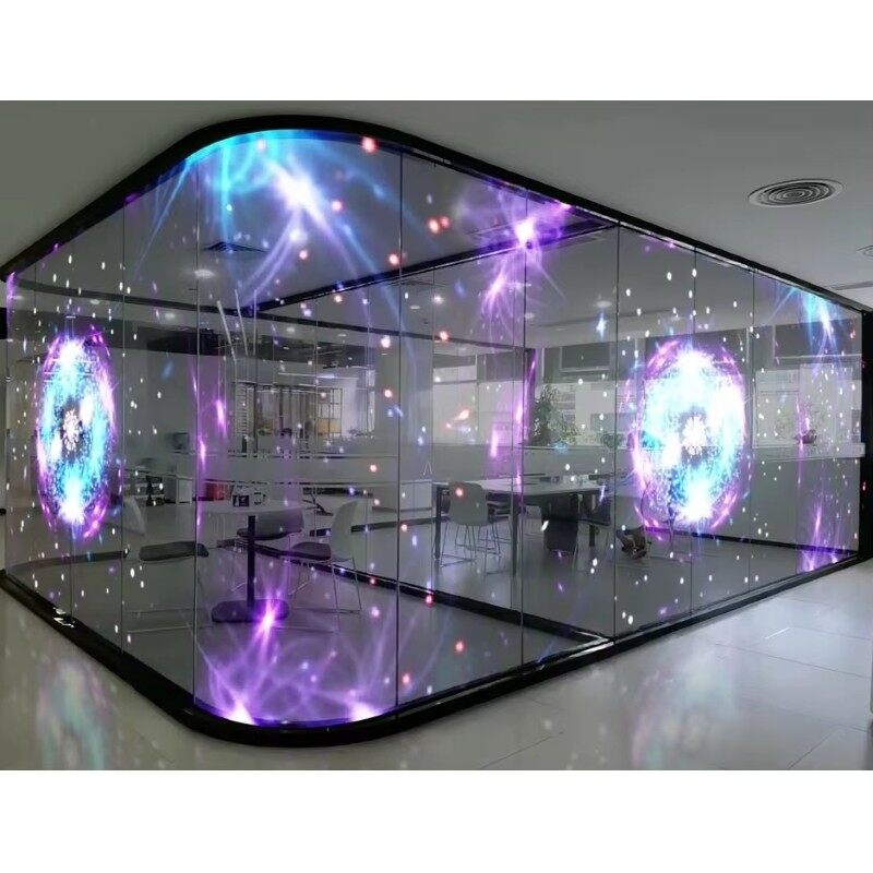 P10 Transparent Film Screen Show