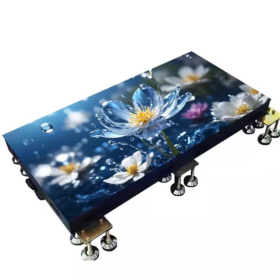 Schermo LED di piastrelle di pavimentu