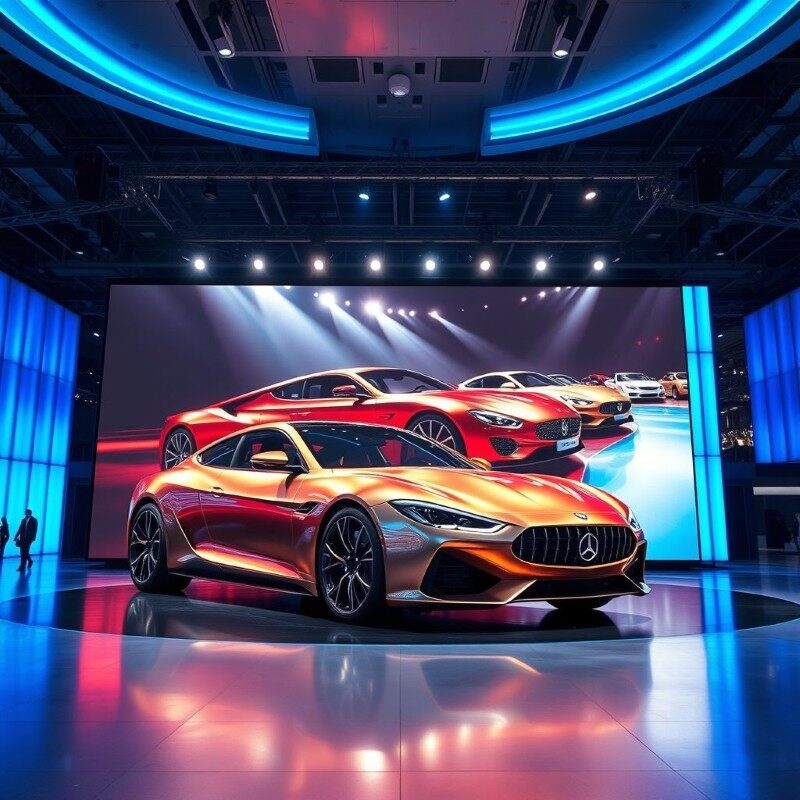 KN2.5 LED Display Show