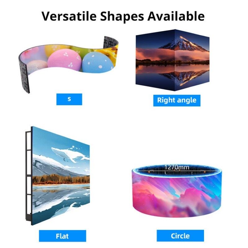 P4.8 Versatile Shapes Available