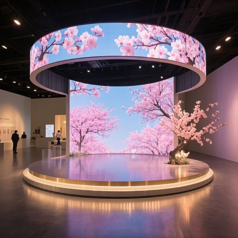 OR-C2.5 LED display show