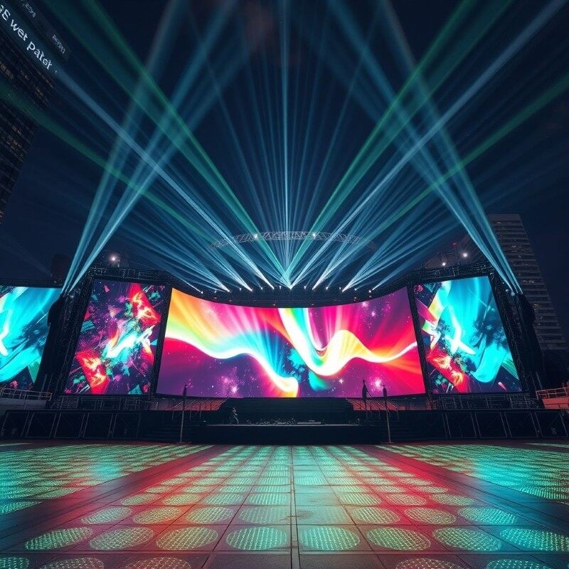 P10 Outdoor  LED Display Show