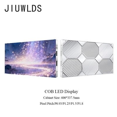 Layar LED P0.9 COB dalam ruangan .