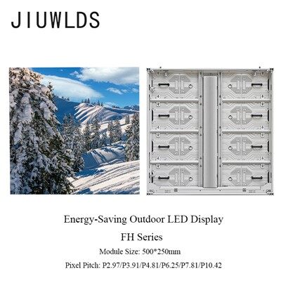 Layar LED Aluminium Warna Lengkap Luar Ruangan .