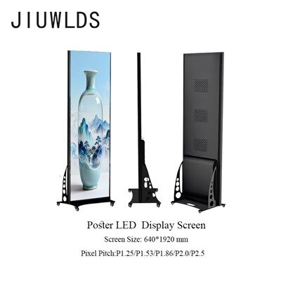 Pameran Poster Led Portabel .