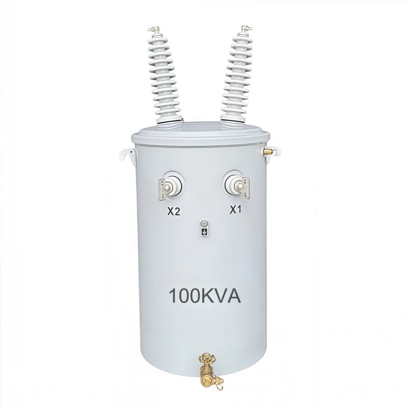 100 KVA Single Phase Pole Mounted Transformer factory