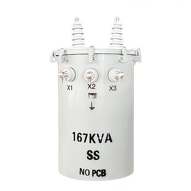 오버 헤드 장착 단일 상 변압기