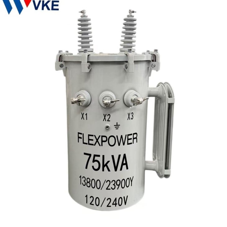 75 Kva Pole Mounted Transformer