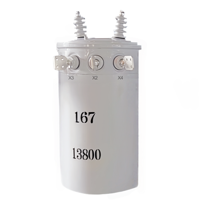 167 kva egyfázisú pólusra szerelt transzformátor