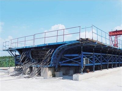 Encofrado de vigas cajón