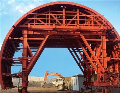 U-shaped Tunnel Steel Formwork