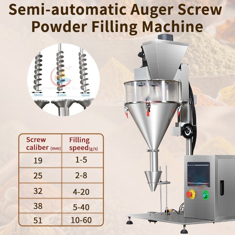 Semi Automatic Auger Filling Machine best