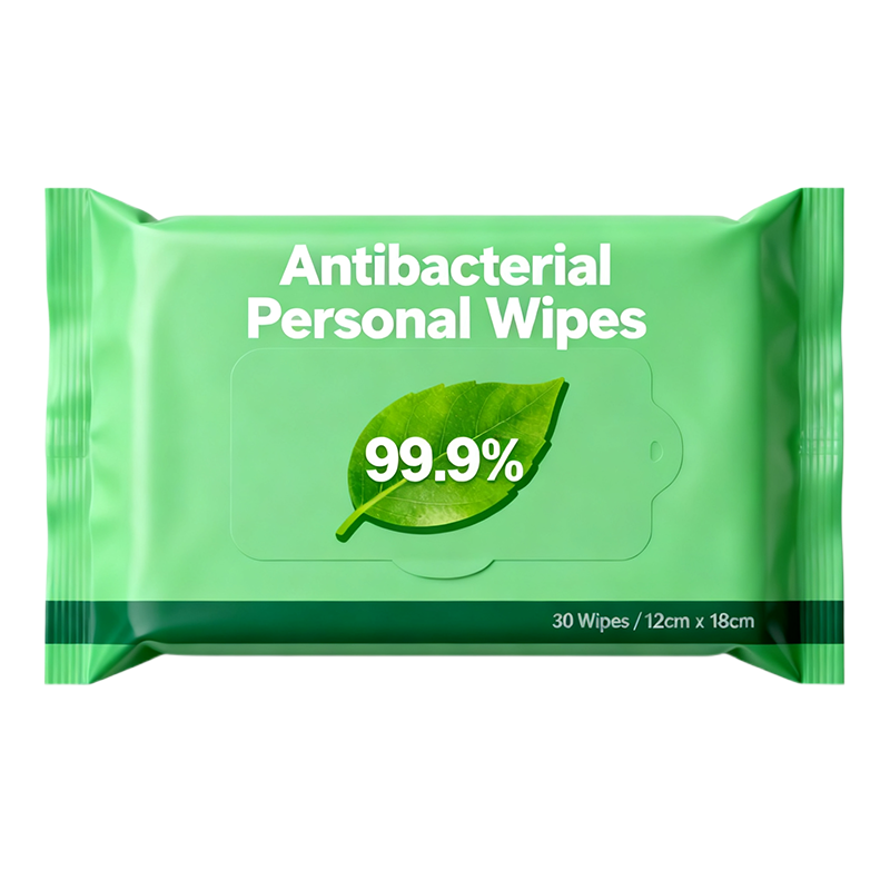 Antibakterielle personlige servietter