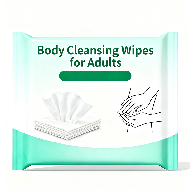 Toalhetes de limpeza corporal para adultos