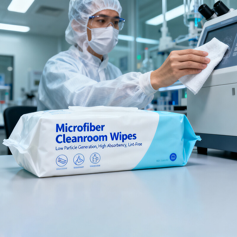 Wipes Ystafell Glan Microfiber