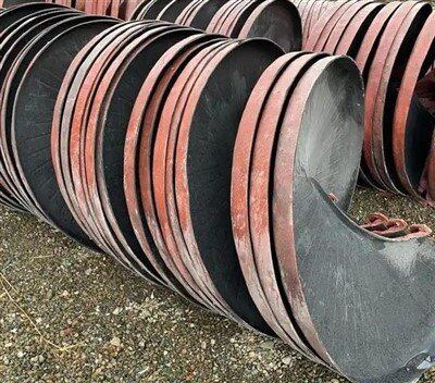 Stal-odporna na zużycie do zsypów górniczych