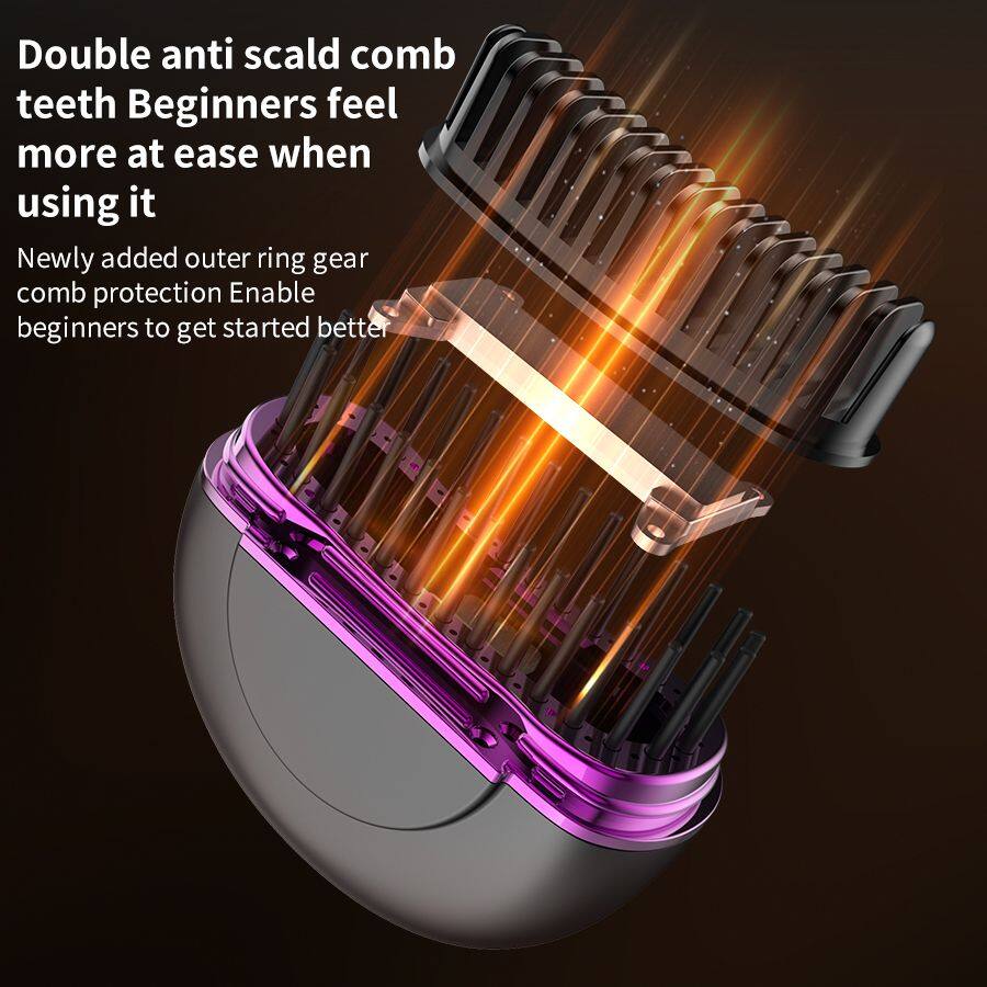 سیدھا کرنے والی volumizing کنگھی