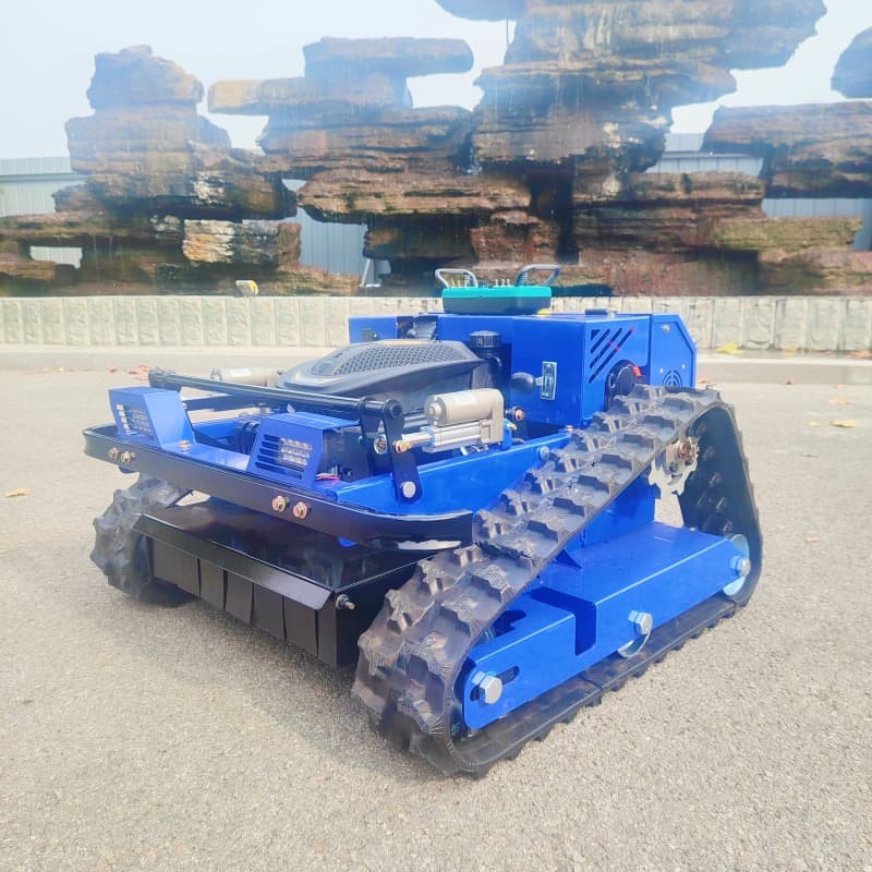 Battery Operated Remote Control Lawn Mower factory