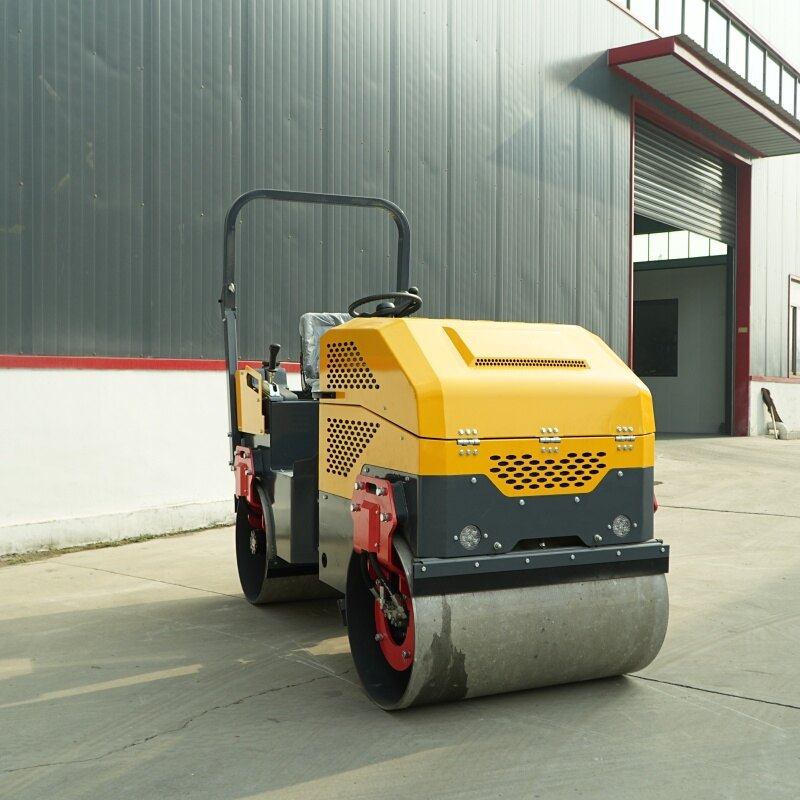 Fully Hydraulic Double Drum Road Roller
