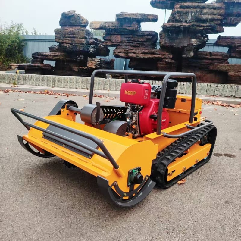 Remote Control Flail Lawn Mower high quality
