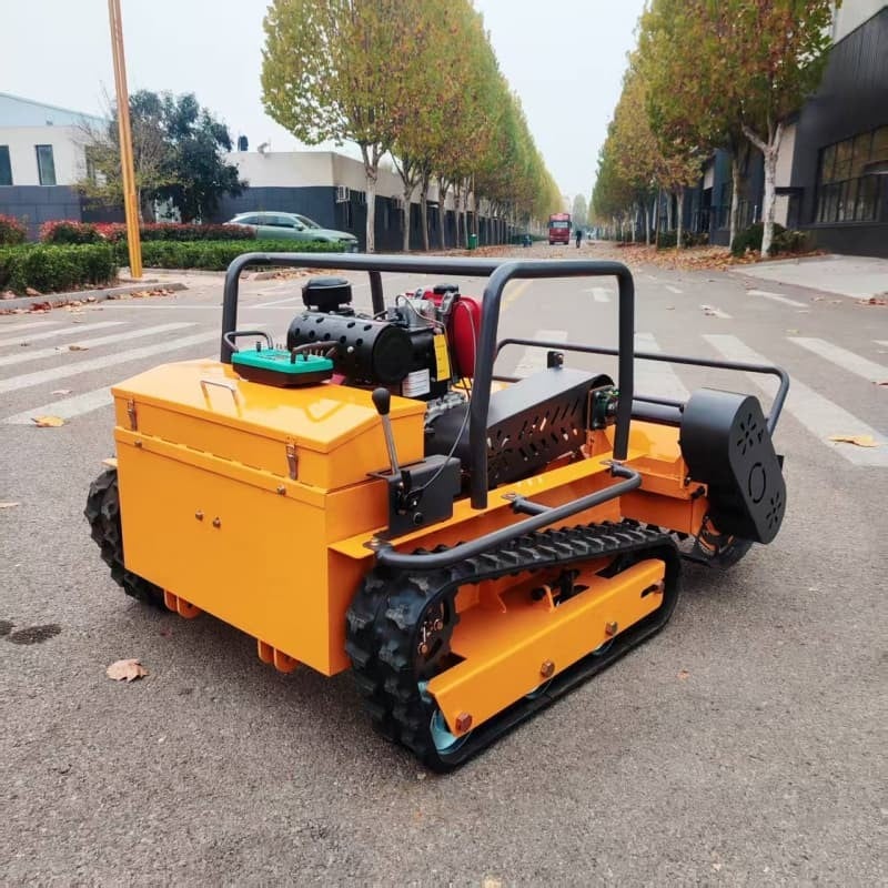 Remote Control Flail Lawn Mower factory