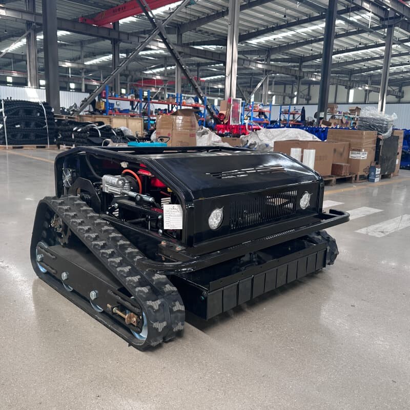 Remote Mower On Tracks