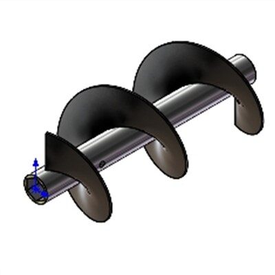 Coclea finitrice per asfalto