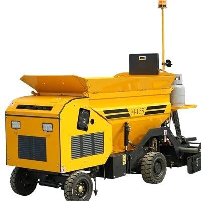 Mini finitrice per asfalto