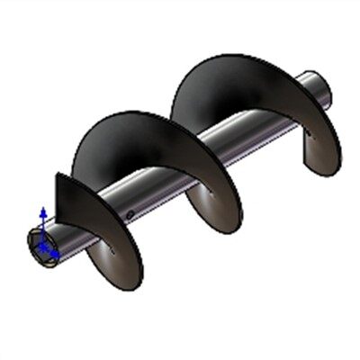 Ali della coclea della finitrice