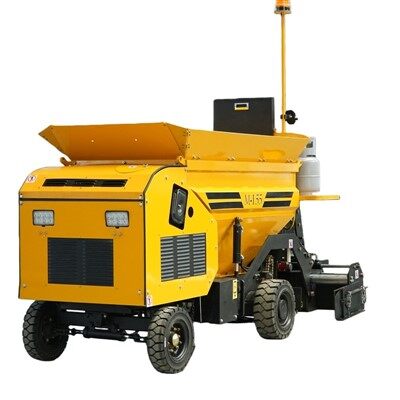 Mini finitrice per asfalto con telecomando