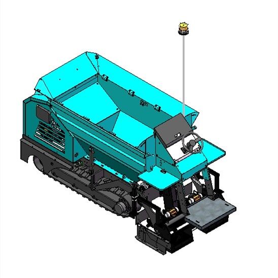 Track Asphalt Paver For Road Shoulders suppliers