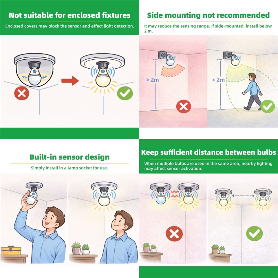 Sensor LED Bulb factory