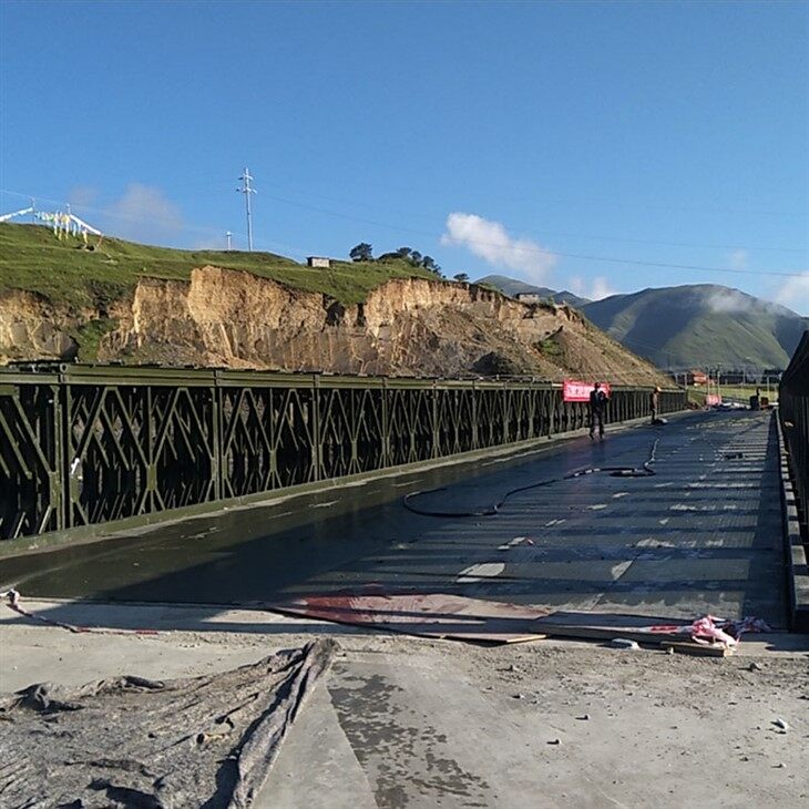 Компактен временен стоманен мост тип 200