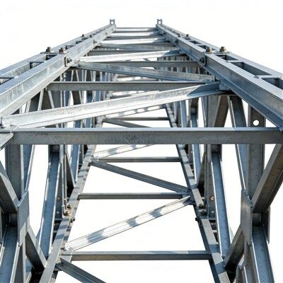 Verzinkte Fachwerkplatte