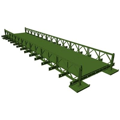 Steel Structure Prefab Bailey Bridge