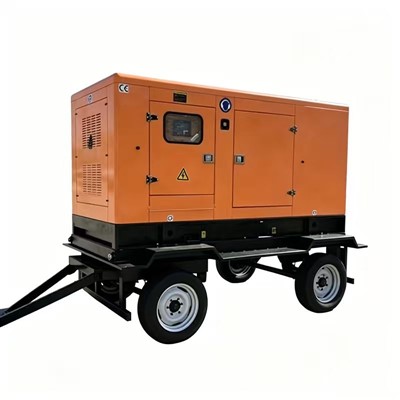 Generador diésel de 60 Kw en remolque