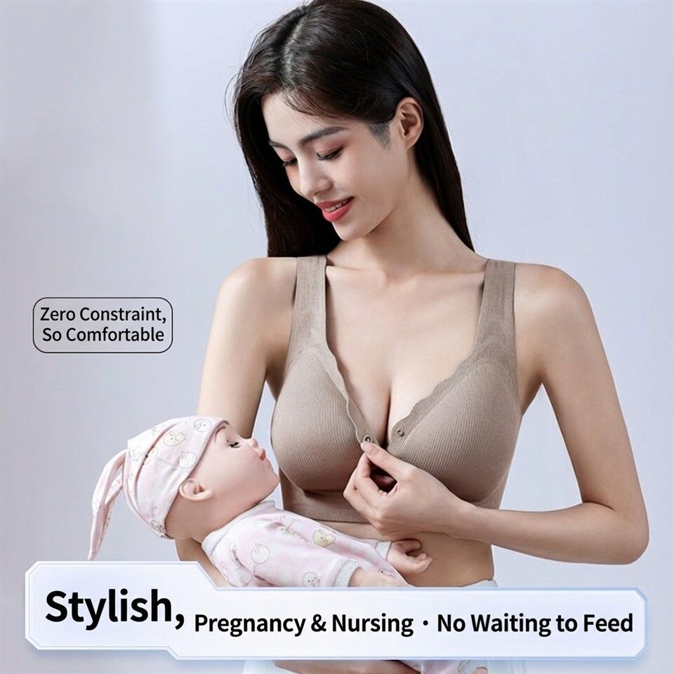 Front-fastening Nursing Bra high quality