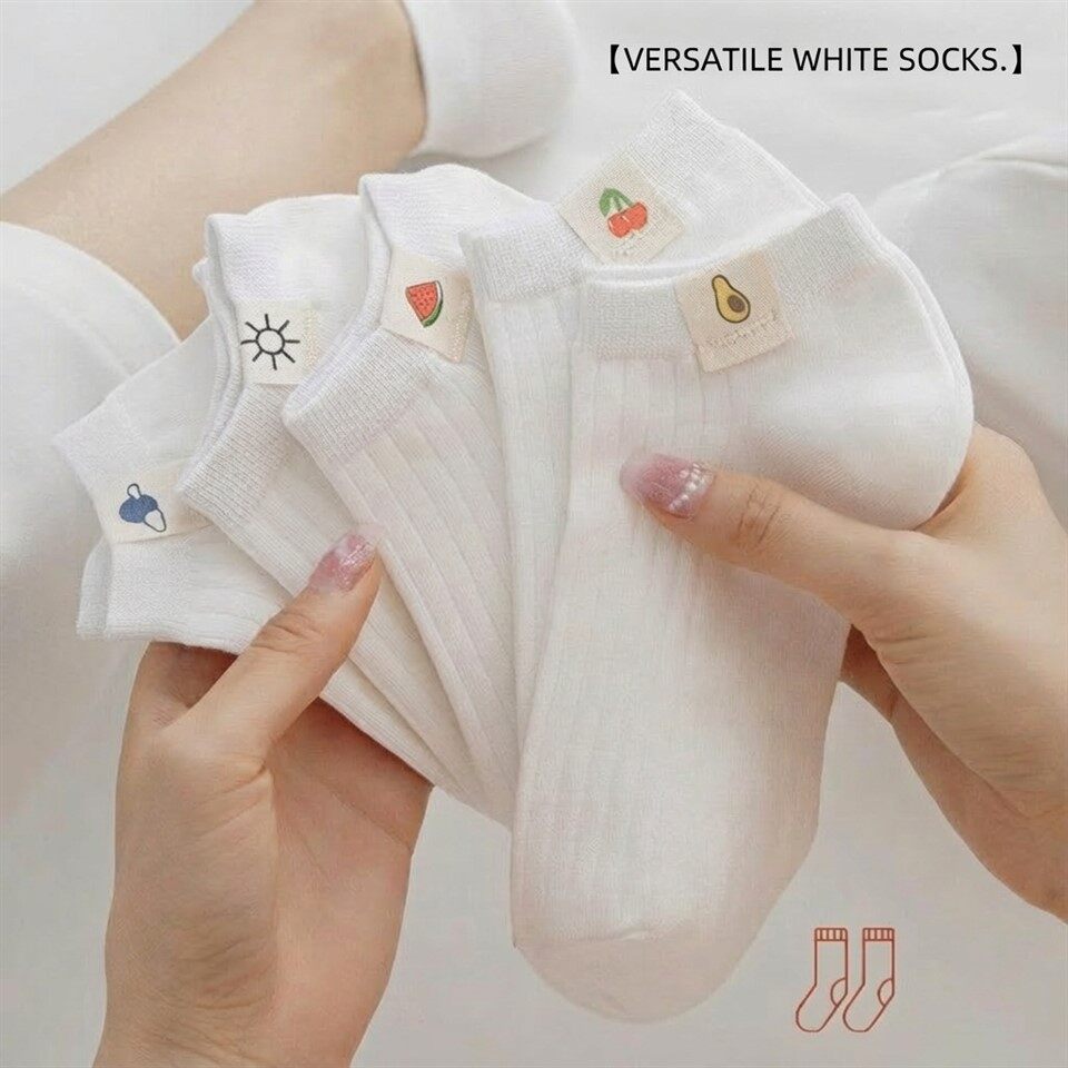 Ladies Cotton Short Socks