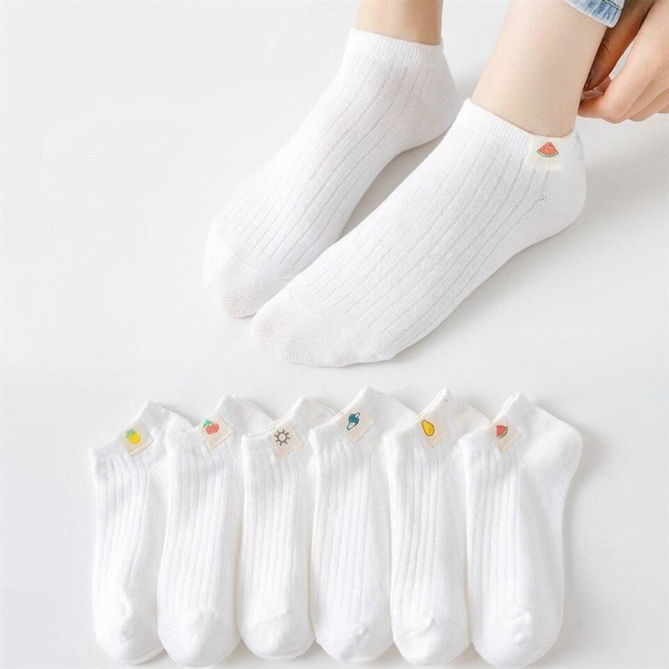 Ladies Cotton Short Socks factory