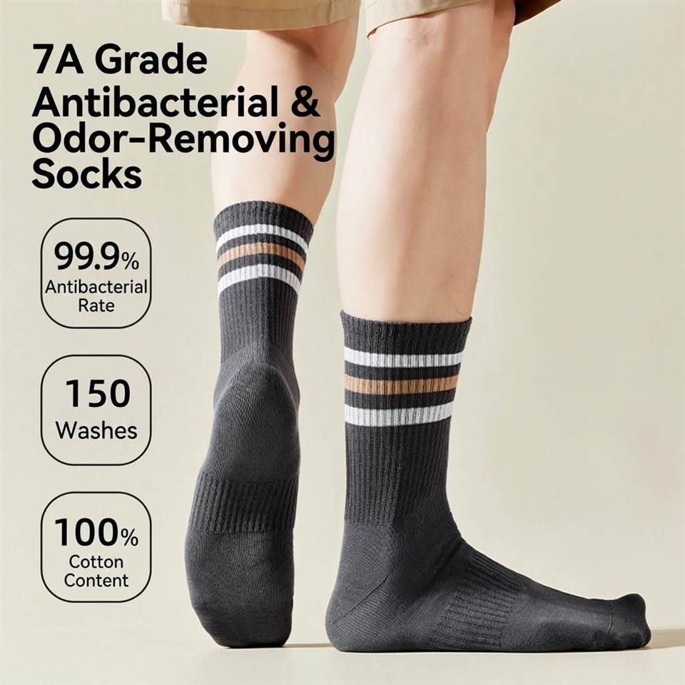 Men's Trendy Mid-calf Socks factory