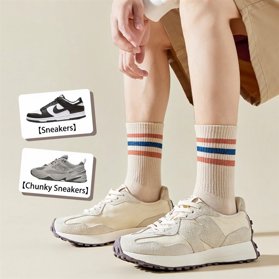 Men's Trendy Mid-calf Socks high quality